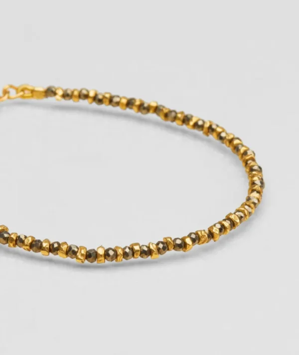 Bracelet jaipur pyrite^Une A Une Fashion