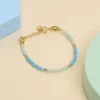 Bracelet Kid Guimauve Amazonite^Une A Une Hot