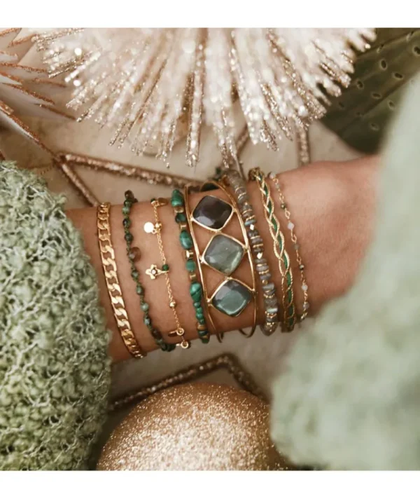 Bracelet Mala Pierres Labradorite^Une A Une Online
