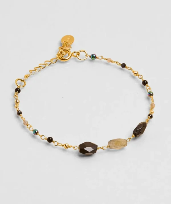 Bracelet Mumbai Gris^Une A Une Outlet