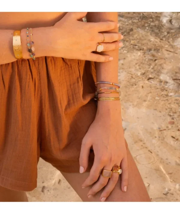 Bracelet Mumbai Rose^Une A Une Outlet