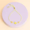 Bracelet Smiley Jaune Fluo^Une A Une Sale
