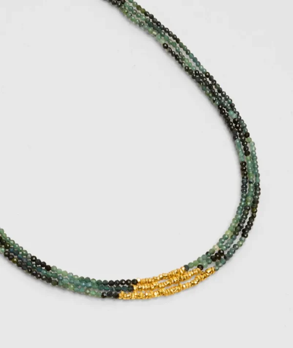 Collier Agra Tourmaline Bleue^Une A Une Clearance
