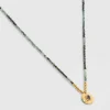 Collier Artemis Petit Tourmaline Bleue^Une A Une New
