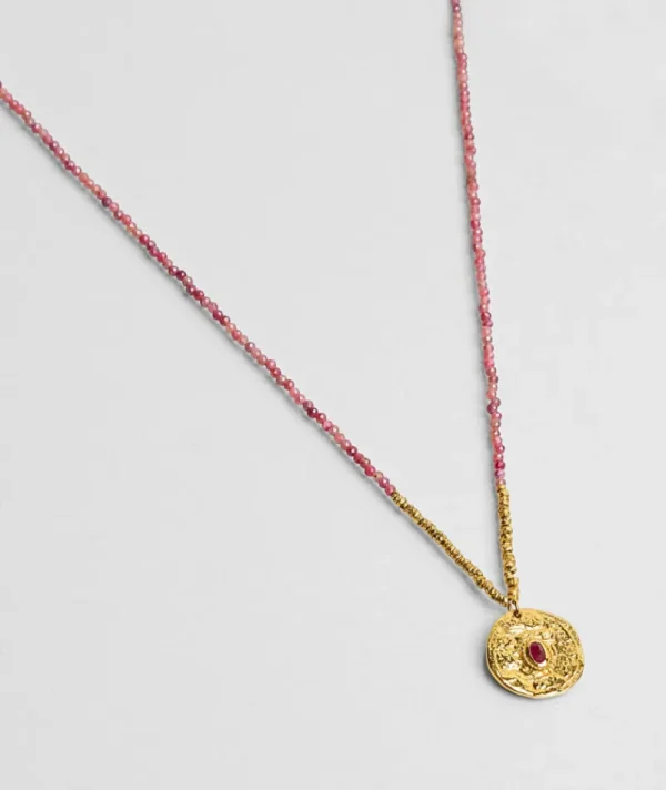 Collier Artémis Petit Rubis^Une A Une Clearance