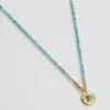 Collier Artémis Petit Turquoise^Une A Une Sale