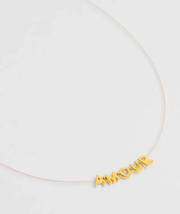Collier Câble Amour^Une A Une Clearance