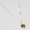 Collier Coeur Labradorite^Une A Une Sale