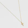 Collier Croix Zircons Blancs^Une A Une Clearance
