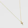 Collier Croix Zircons Multi^Une A Une Hot