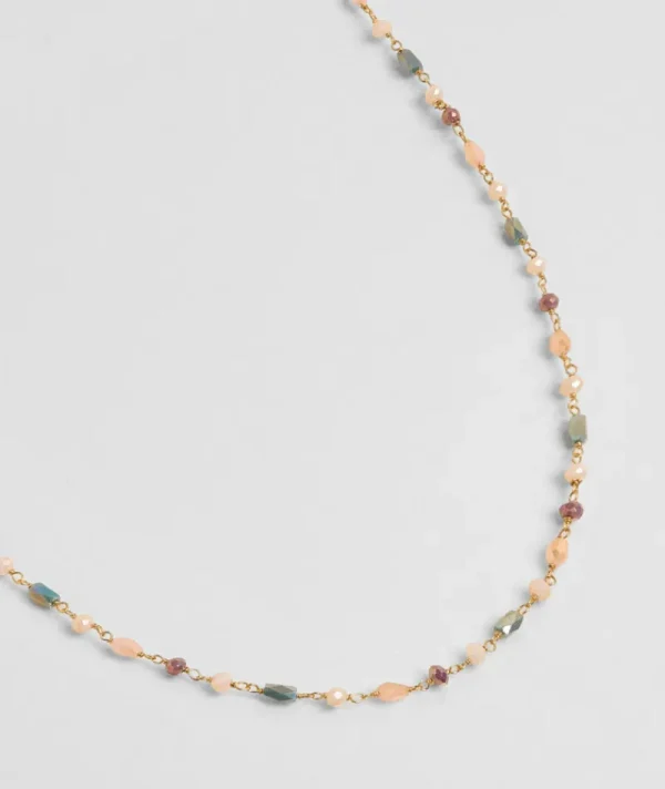 Collier Féerie Rose Poudré^Une A Une Fashion