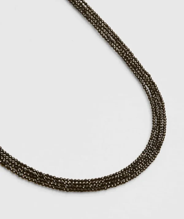 Collier Gaya Star Onyx Noir^Une A Une Hot
