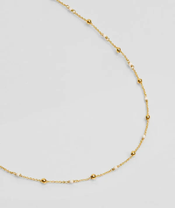 Collier Goa Agate Blanche^Une A Une Best