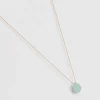 Collier Goutte Aqua Calcédoine^Une A Une Online