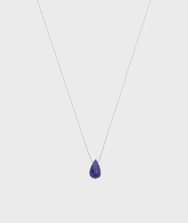 Collier Goutte Lapis Lazuli^Une A Une New
