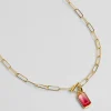 Collier Gros Maillons Rainbow Fuchsia^Une A Une Online