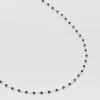 Collier inde argent bleu marine^Une A Une Clearance