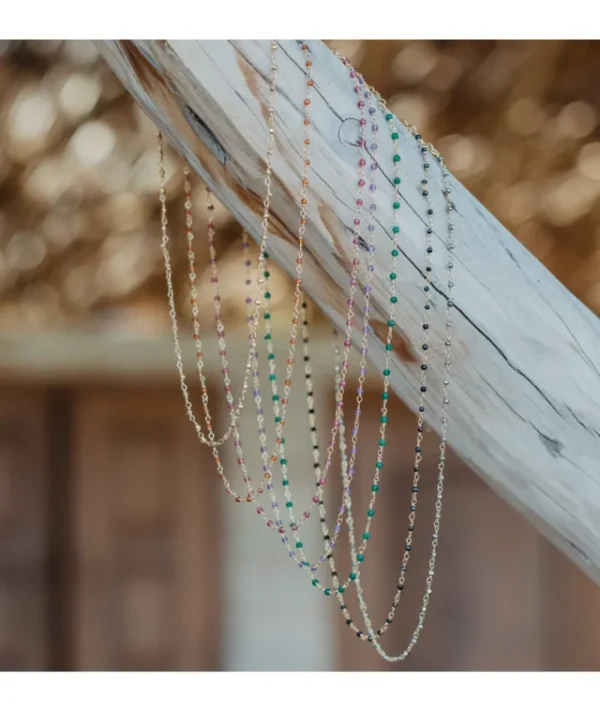 Collier inde cornaline^Une A Une Sale