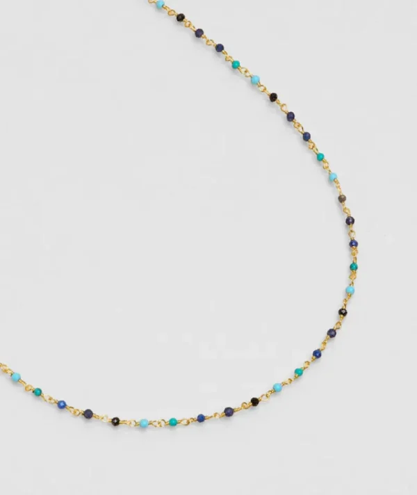 Collier Inde Gradient Bleu^Une A Une Online