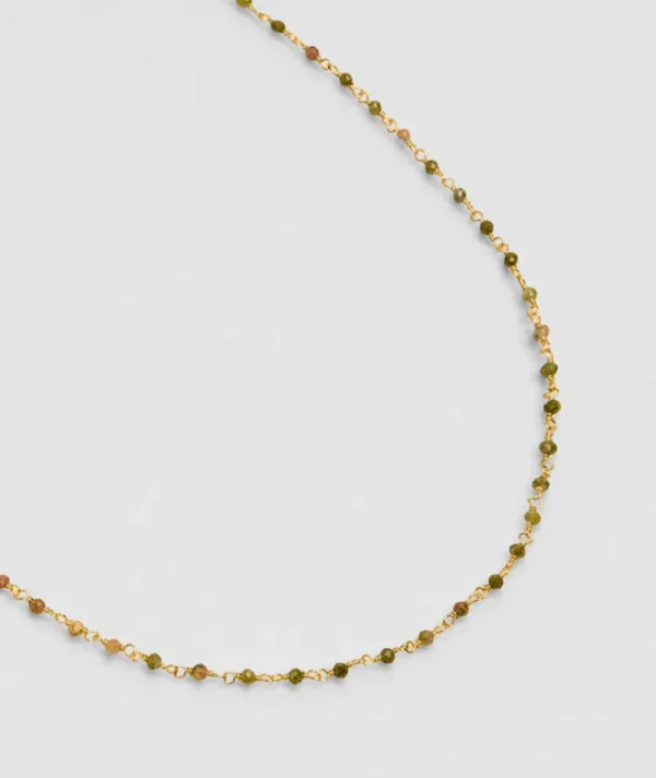 Collier Inde Kaki^Une A Une Discount