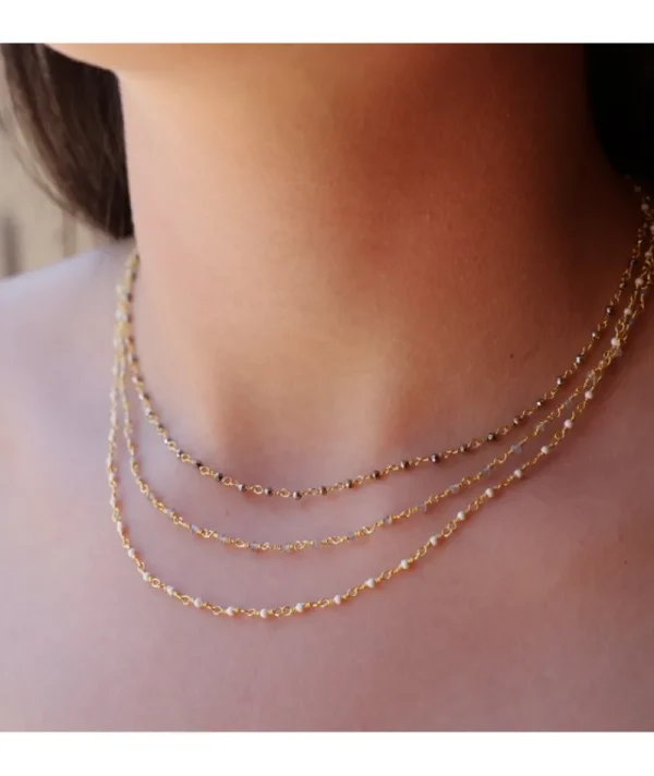 Collier inde labradorite^Une A Une Outlet