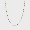 Collier Inde Multi Noir^Une A Une Clearance