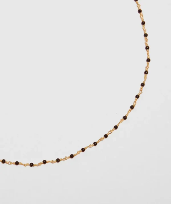 Collier inde noir^Une A Une Hot