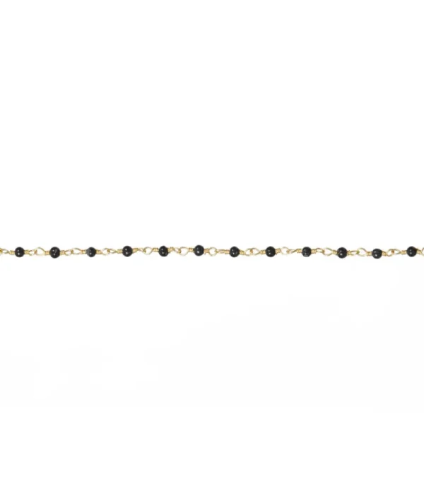 Collier inde noir^Une A Une Hot