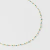Collier inde turquoise^Une A Une Sale