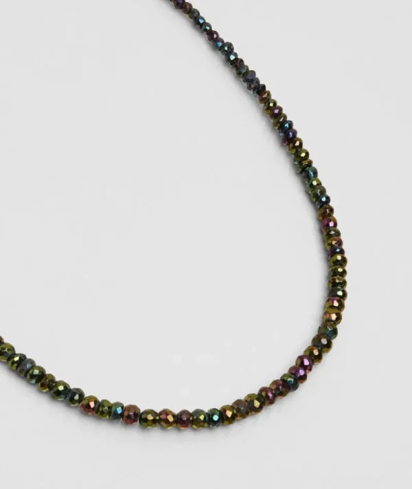 Collier Isis Pyrite Verte^Une A Une Hot