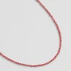 Collier Jaipur Agate Fushia^Une A Une Clearance