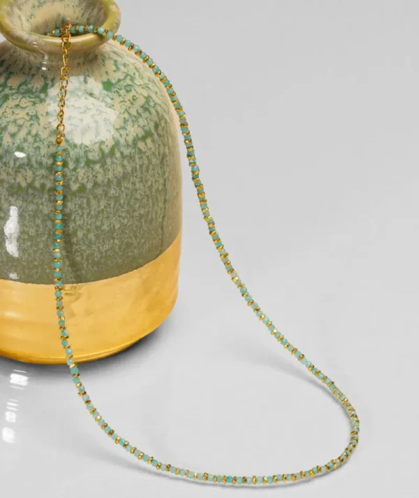 Collier jaipur amazonite^Une A Une New