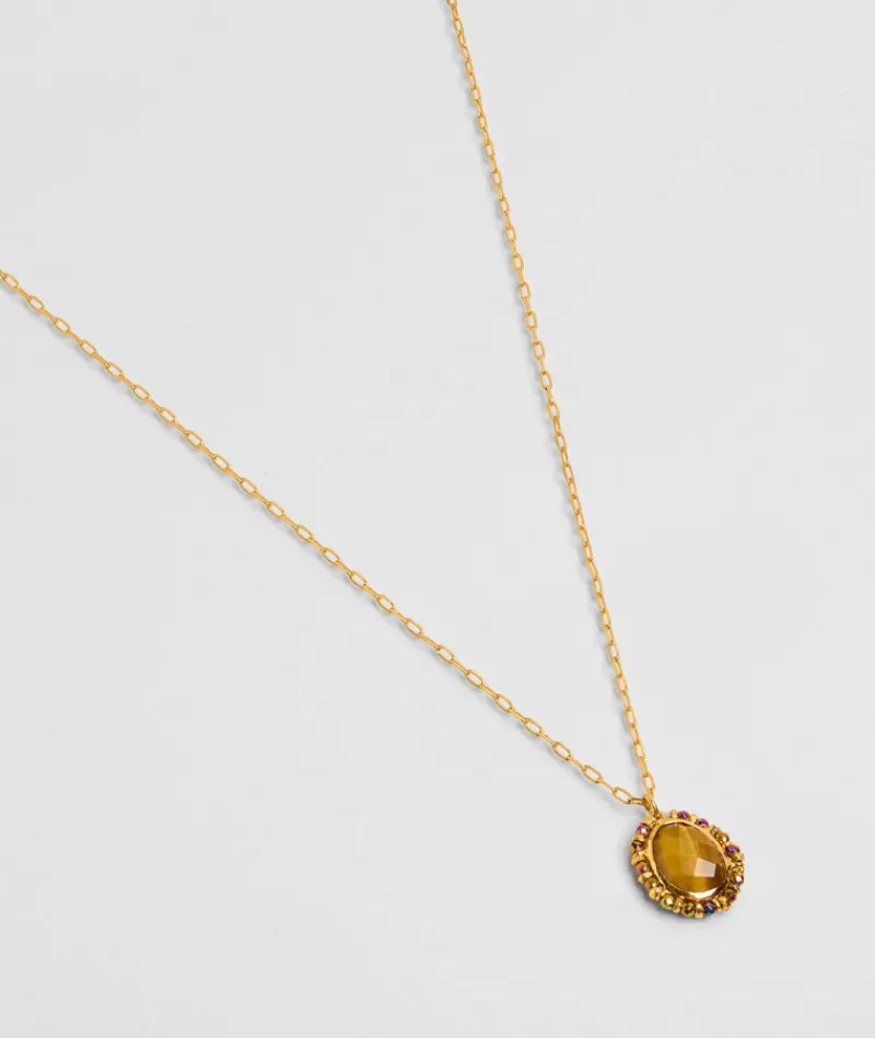 collier_jaipur_blossom_oe_0.webp Collier Jaipur Blossom Oeil De Tigre^Une A Une New
