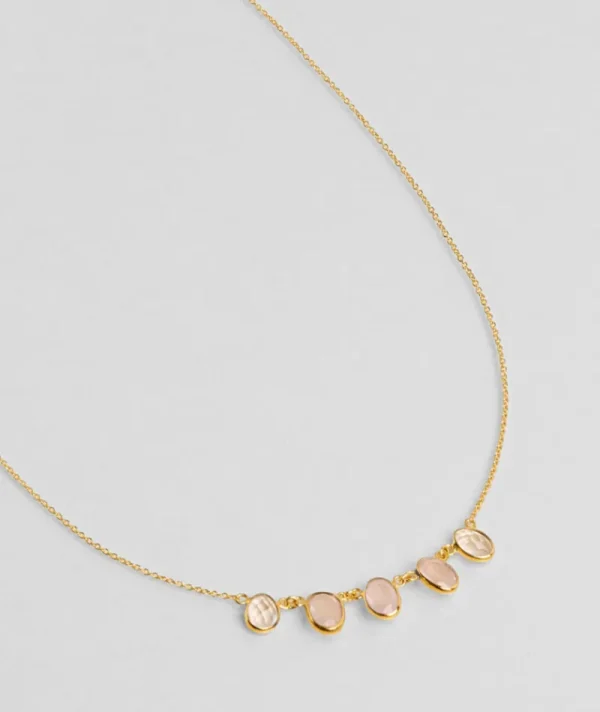 Collier Jungle Quartz Rose^Une A Une Sale
