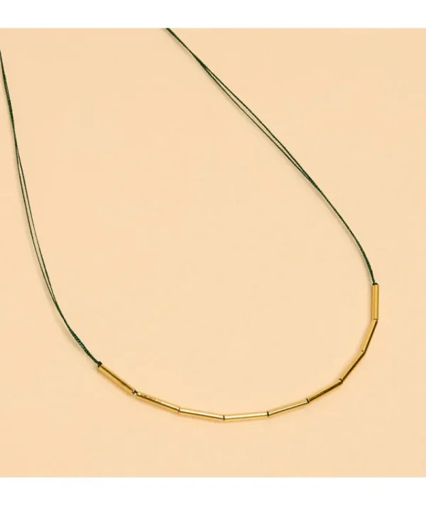 Collier Kanpur Émeraude^Une A Une Hot