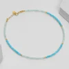 Collier Kid Guimauve Amazonite^Une A Une Clearance