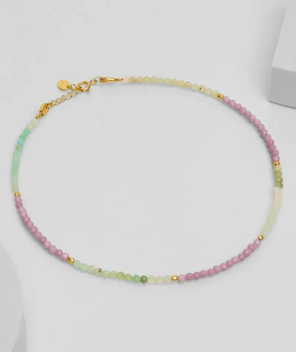 Collier Kid Guimauve Chrysoprase^Une A Une Sale