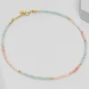 Collier Kid Guimauve Opale Rose^Une A Une Clearance