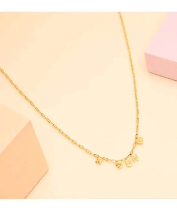 Collier Kid Sun^Une A Une Discount