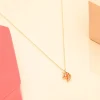 Collier licorne orange^Une A Une Outlet