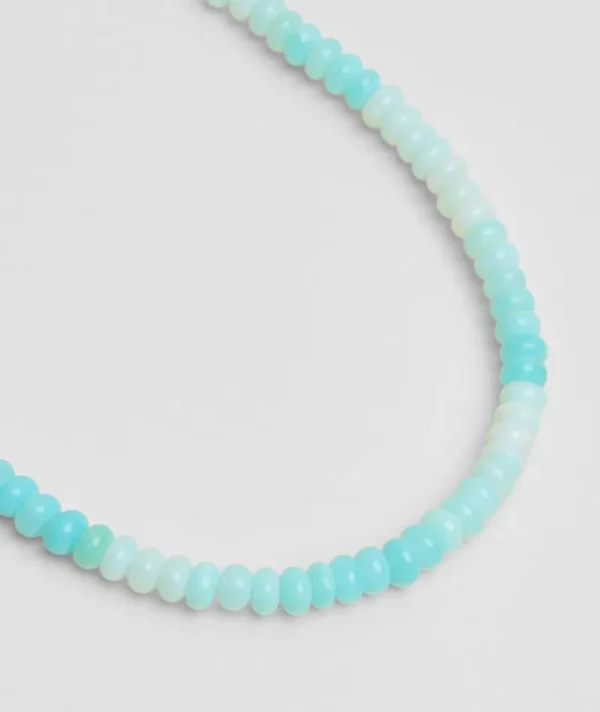 Collier Lollies Aqua Calcédoine^Une A Une Sale
