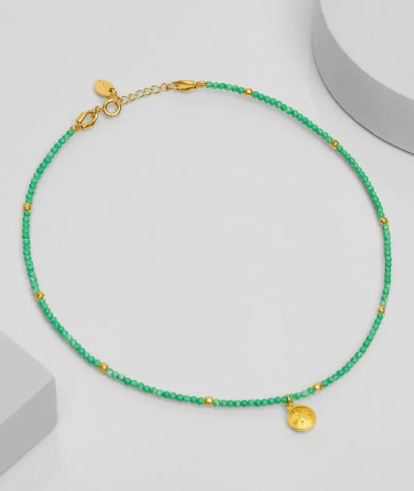 Collier Lyly Chrysoprase^Une A Une Sale