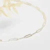 Collier maillon argent^Une A Une Discount
