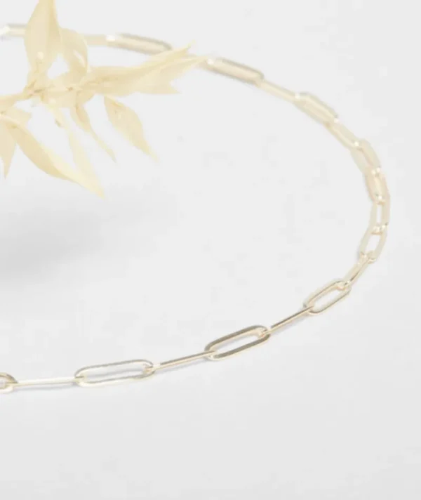 Collier maillon argent^Une A Une Discount