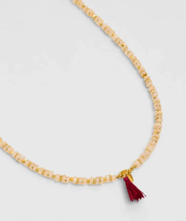 Collier Mala Pierres Pierre De Lune^Une A Une Best