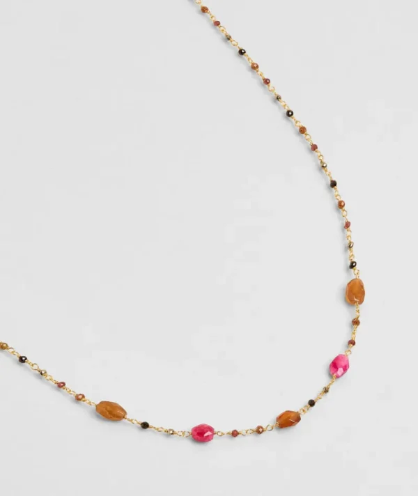 Collier Mumbai Ambre^Une A Une Hot