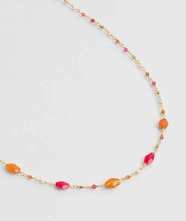 Collier Mumbai Orange^Une A Une Best