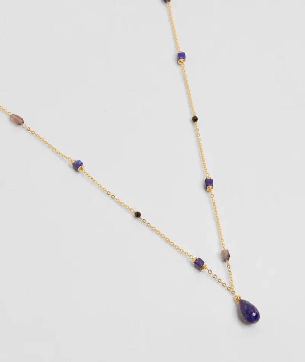 Collier Pierre&Goutte Lapis^Une A Une Outlet