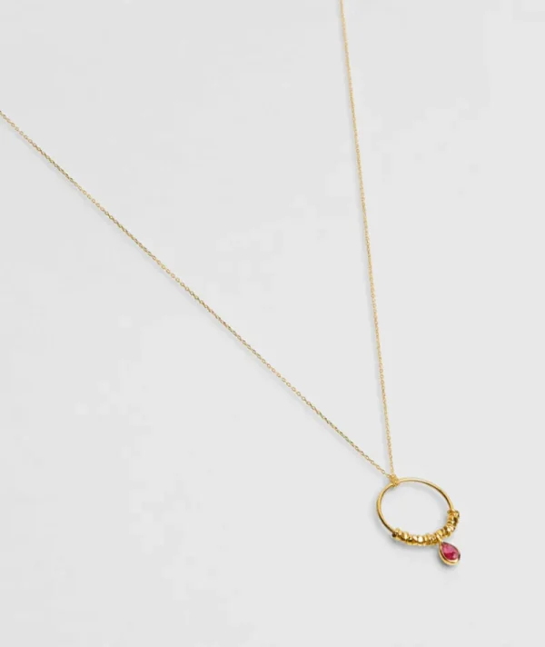 Collier Pondichery Rubis^Une A Une Fashion