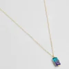 Collier Rain Bleu Violet^Une A Une Discount